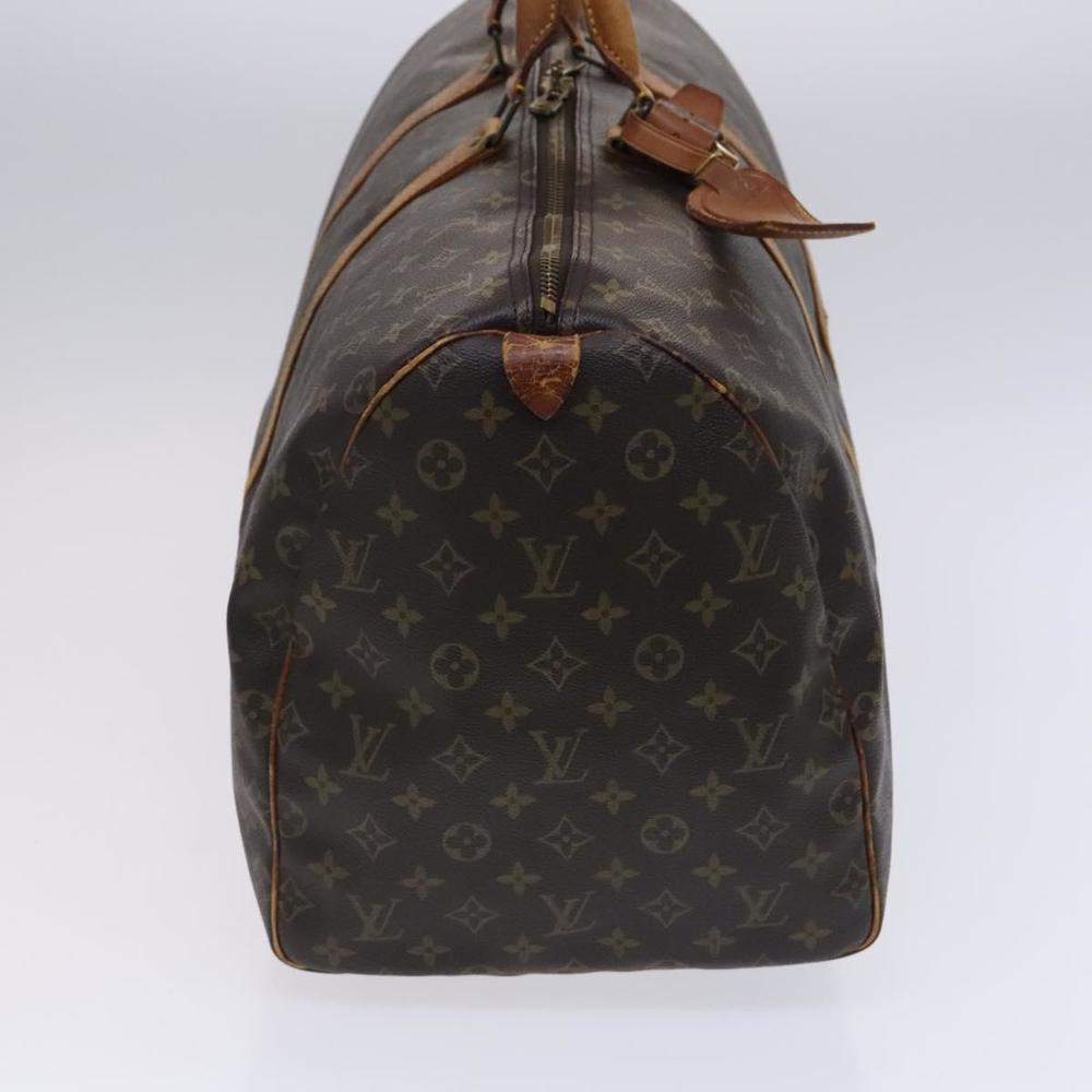 LOUIS VUITTON Monogram Keepall 55 Boston Bag M41424 LV Auth EC703 - Picture 4 of 16